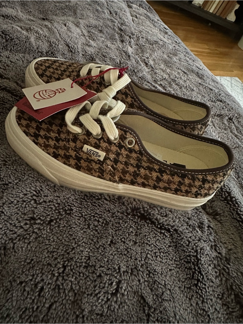 Vans X Vivienne Westwood Harris tweed Sneakers size 3.5 Brand new